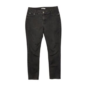 Riders by Lee Women's Mid Rise Stretchy Black Skinny Jeans